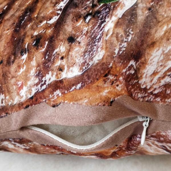 Marha steak kinézetű párna