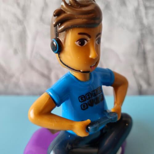 Napelemes bólogatós gamer játék