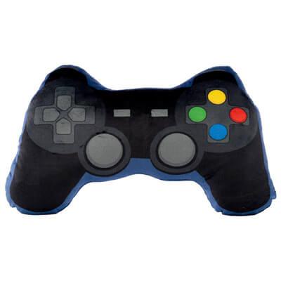 PlayStation controller kinézetű párna előlről