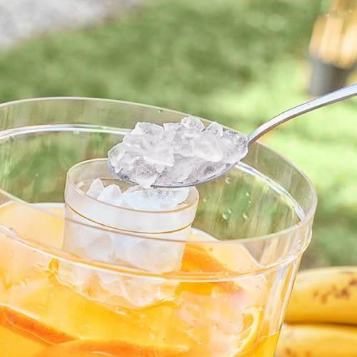 Snack tálcás dupla italadagoló jégtartó rekeszekkel