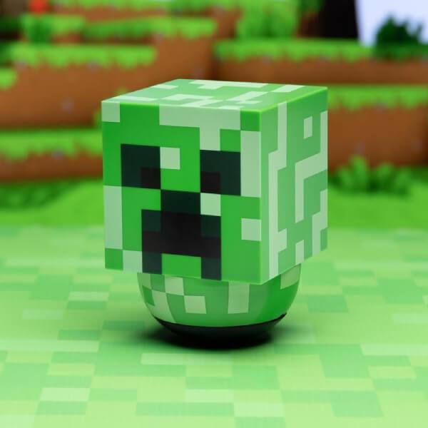 Dülöngélős Minecraft Creeper design lámpa