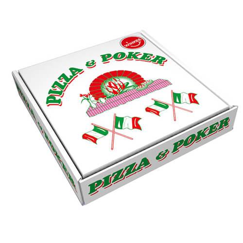 Realisztikus pizza szelet kinézetű póker kártya