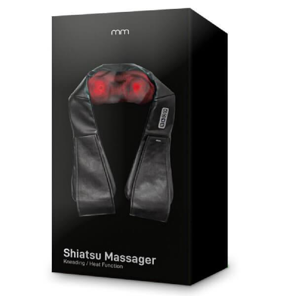 Elektromos shiatsu hát és nyakmasszírozó infravörös fűtéssel