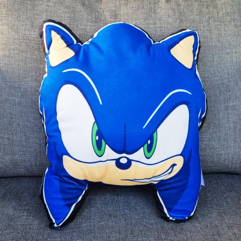 Sonic fejes párna 3D hatással
