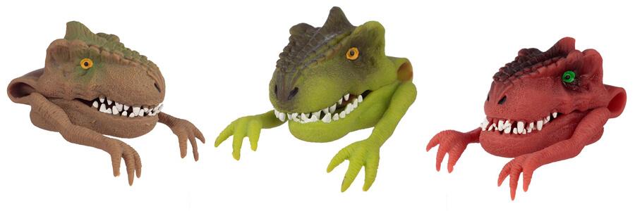 Kreatív ajándék gyerekeknek a dinoszaurusz ujjbáb